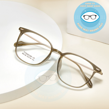 Gọng nhựa càng kính titanium mã 8138